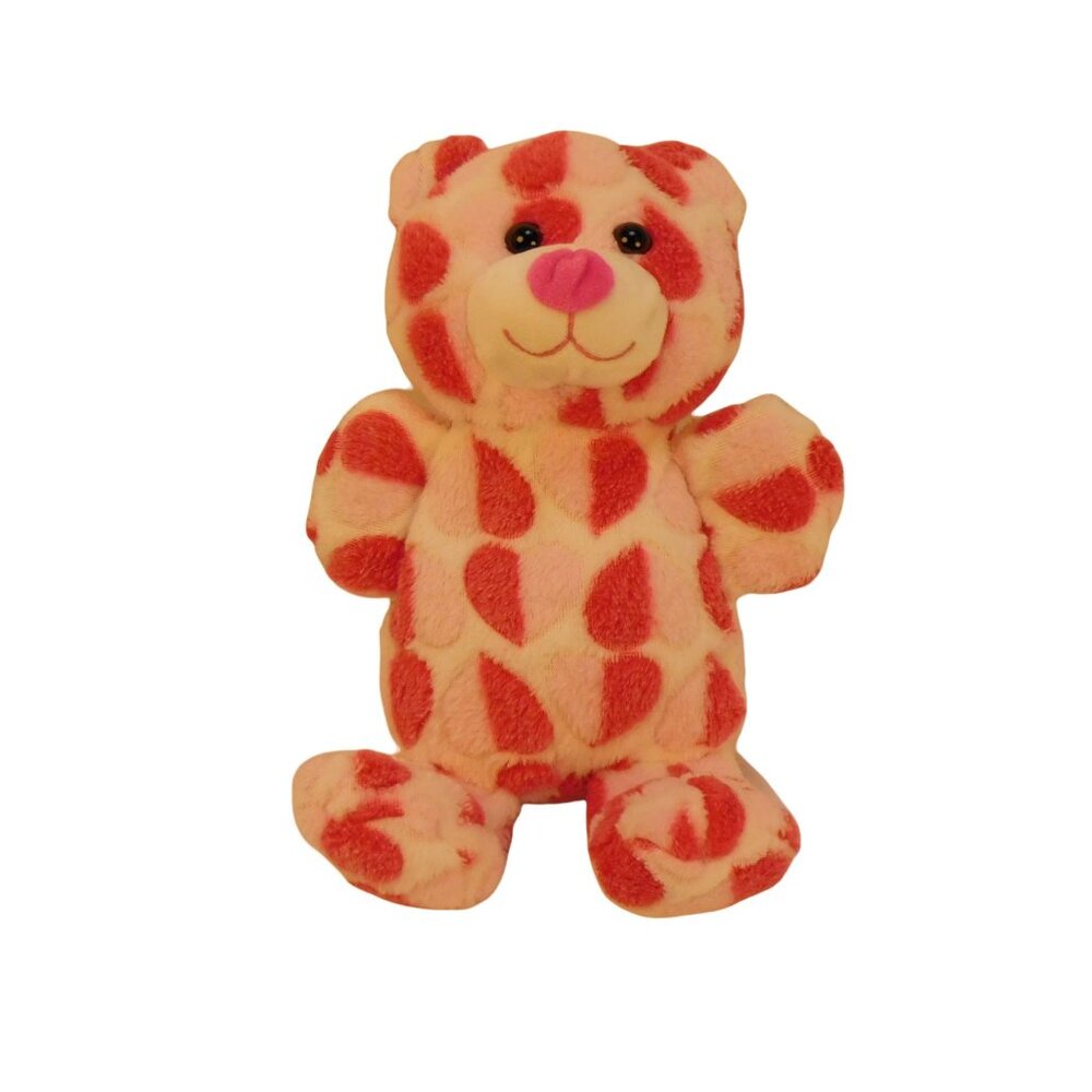 Animal Adventure Bear w/ Haerts all Over 11" Plush 2019 Stuffed Animal - Picture 2 of 7